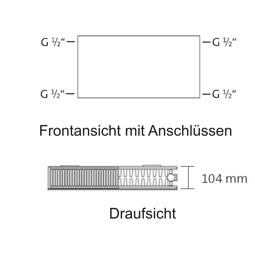 4 Muffen-Plan-Compact Typ 22 4 Muffen-Plan-Compact Typ 22