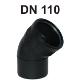 Silent-PP Bogen DN 110