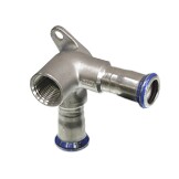 Eckanschlusswinkel 90° mit IG Eckanschlusswinkel 90° mit IG