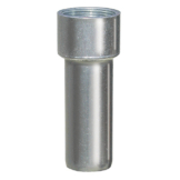 Loro-X Stahl-Abflusssystem Anschlussstück Gewinde Loro-X Stahl-Abflusssystem Anschlussstück Gewinde