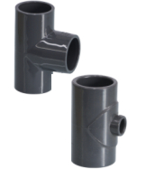 PVC T-Stück 90° zum Kleben PVC T-Stück 90° zum Kleben