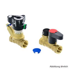 Danfoss Manuell. Strangventil-Set DN20 m.LENO MSV-BD&LENO MSV-S, 3/4"IG,003Z4052