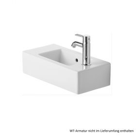 Duravit Vero Handwaschbecken 500 x 250mm,Hahnloch links & rechts,weiß,0703500000
