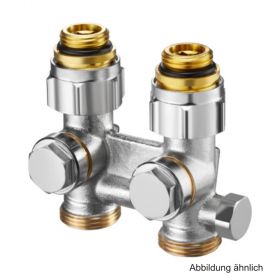 Oventrop ZBU-Absperrverschraubung Multiflex F 1/2"AG x 3/4"AG, DG, 1015993
