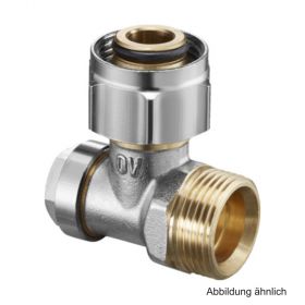 Oventrop Absperrwinkelverschrbg. Multiflex F Combi3, G3/4"ÜMxG3/4" AG, Eck