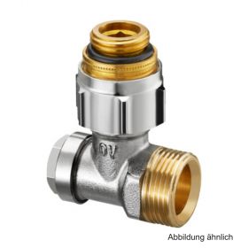 Oventrop Absperrwinkelverschrbg. Multiflex F Combi3, G1/2" AG x G3/4" AG, Eck