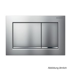 Geberit Betätigungsplatte Omega30, 2-Mengen-Spülung, "chrom", 115080KN1