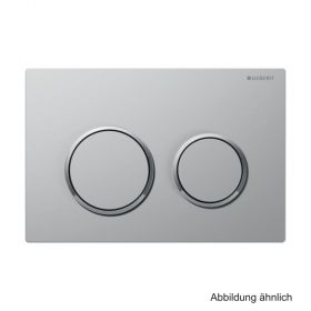 Geberit Betätigungsplatte Kappa21, 2-Mengen-Spülung, "chrom", 115240KN1