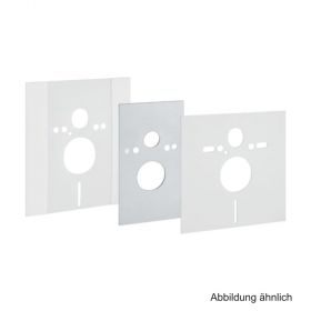 Geberit Duofix Abdeckplatte mit Schallschutzset, zu Geberit Duofix Element für Wand-WC, WC höhenverstellbar, 115396001