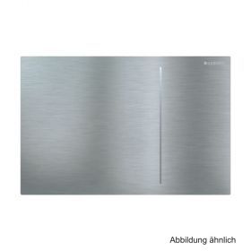 Geberit Betätigungsplatte Sigma70 für 2-Mengen-Spülung, Farbe: Edelstahl gebürstet, 115620FW1