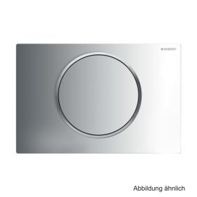 Geberit Betätigungsplatte Sigma10, 1-Mengen-Spülung, "hochgl-chrom", 115758KH5