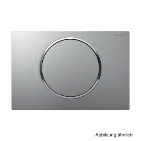 Geberit Betätigungsplatte Sigma10, 1-Mengen-Spülung, "chrom", 115758KN5
