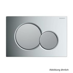 Geberit Betätigungsplatte Sigma01,2-Mengen-Spülung,"glanz-u.mattchrom",115770KA5