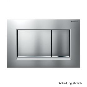 Geberit Betätigungsplatte Sigma30, 2-Mengen-Spülung, "chrom", 115883KN1