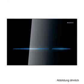 Geberit Betätigungsplatte Sigma80, berührungslos, "Glas-schwarz", 116090SG1