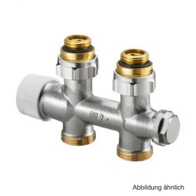 Oventrop Anschlussarmatur Multiblock T, 1/2"AG x 3/4"AG, Durchgang, 1184083