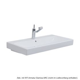 Geberit Waschtisch iCon 90 x 48,5 cm, weiß KeraTect, 124090600