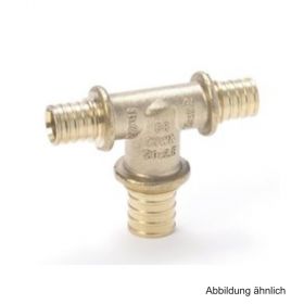 Rehau T-Stück, Durchgang reduziert, 25 x 2,3 - 25 x 2,3 - 20 x 2,0 mm