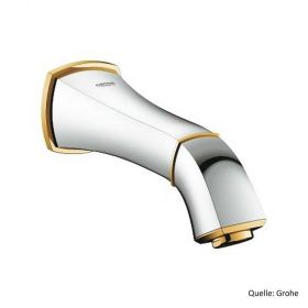 GROHE GRANDERA Wanneneinlauf, Wandmontage, Ausladung 177mm, chrom/gold 13341IG0