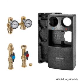 Oventrop Station Regumat S-180 DN25, m. integr. WMZ-Einbauset, ohne Pumpe