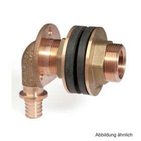 Rehau Rautitan RX+ Wandwinkel 16 x 1/2"IG x 55 mm für Montageelement