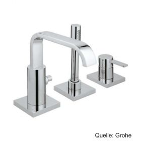 GROHE Allure 3-Loch Einhand-Wannenkombination, verchromt 19316000