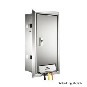 Kemper 'Tresor' Wandeinbauschr. 470x250x120mm & Außenarm. u. Steckd., 21003015