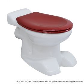 Geberit Stand-Tiefspül-WC Kind, Abgang waagerecht, weiß KeraTect, 212000600