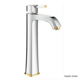 GROHE GRANDERA Waschtischbatterie, f. freistehende Waschschüsseln, chrom/gold