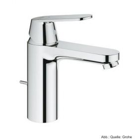 GROHE EH-WT-Batterie Eurosmart C mittelhoch Mittelstell. kalt,verchromt 2339600E