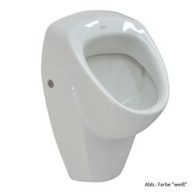 Geberit Urinal Renova, Zu- und Ablauf hinten, weiß KeraTect, 235300600