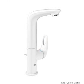 GROHE EH-WT-Batterie Eurostyle L-Size Zugstangen-Ablaufgrt.,moon white 23569LS3