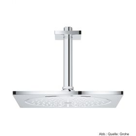 GROHE Rainshower F-Series 10°,Kopfbrauseset Deckenauslass 142mm, 9,5l/min,chrom