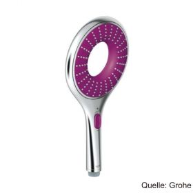 GROHE Rainshower Rainbow Handbrause mit 1 Strahlart chrom/violett 27448000