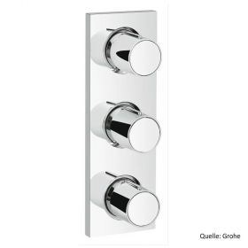 GROHE Grohtherm F 3-fach Unterputzventil, chrom 27625000