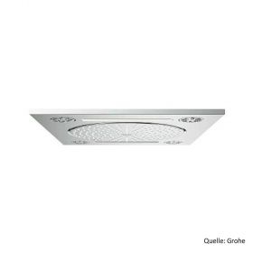 GROHE Grohtherm F Rainshower F-Series 15"Deckenbrause:3 Strahlarten,Metall,chrom