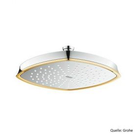 GROHE GRANDERA 210 Kopfbrause,221x221mm,Anschlussgew. 1/2",chrom/gold 27974IG0