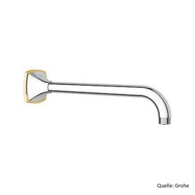 GROHE GRANDERA Rainshower Brausearm,Ausl. 286mm,Metall,1/2",chrom/gold 27986IG0
