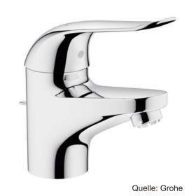 GROHE Euroeco Special Waschtischbatterie, Niederdruck m. Ablaufgarnitur, chrom