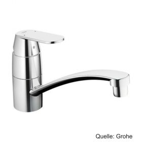 GROHE Eurosmart C Spültischbatterie m. flachem, schwenkbarem Auslauf, chrom