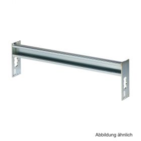 Viega Steptec Befestigungsschiene 430mm f. schwere Lasten,Stahl,verzinkt,331849