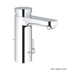 GROHE Eurosmart CS Selbstschluss-Waschtischbatterie m. Ablaufgarnitur,chrom