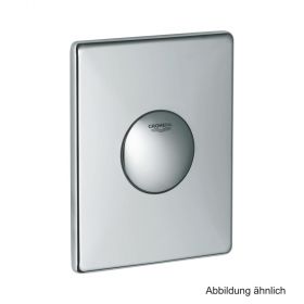 GROHE Skate Abdeckplatte,senkr. Montage m. Druckknopfbetätig. verchromt 37547000