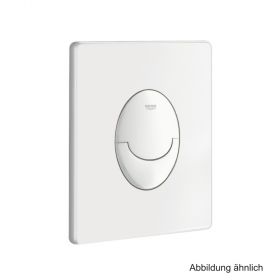GROHE Skate Air Abdeckplatte,2-Mengen/Start-Stopp-Betät.,senkr.Montage alpinweiß