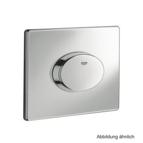 GROHE Skate Air Abdeckplatte,1-Mengen/Start-Stopp Betät.,waager. Montage chrom