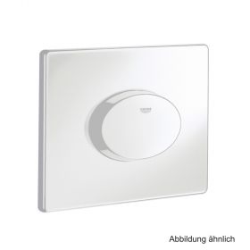 GROHE Skate Air Abdeckplatte,1-Mengen/Start-Stopp Betät.,waage.Montage alpinweiß