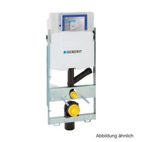 Geberit GIS Element für Wand-WC, 114 cm, mit Sigma UP-Spülkasten 12 cm, für Geruchsabsaugung mit Abluft