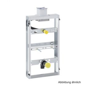 Geberit GIS Montageelement für Urinal Universal, Bauhöhe min. 1000mm, Betätigung von oben