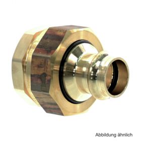 Viega Sanpress-Isolierverschraubung, Rotguss,SC-Contur,Mod. 2267,Rp 1/2" x 18mm