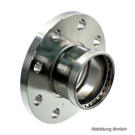 Viega Sanpress Inox XL-Flanschübergang, mit SC-Contur, Modell 2359XL, DN 80, 88,9 mm, MOP 10/16